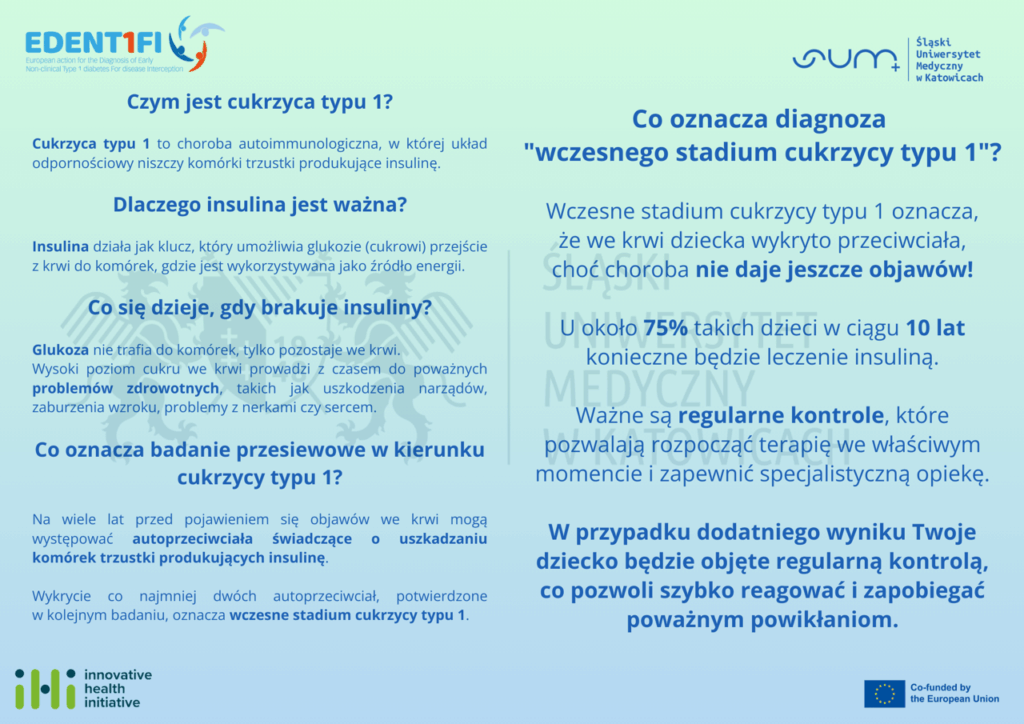 Badania przesiewowe w kierunku cukrzycy typu 1 image1